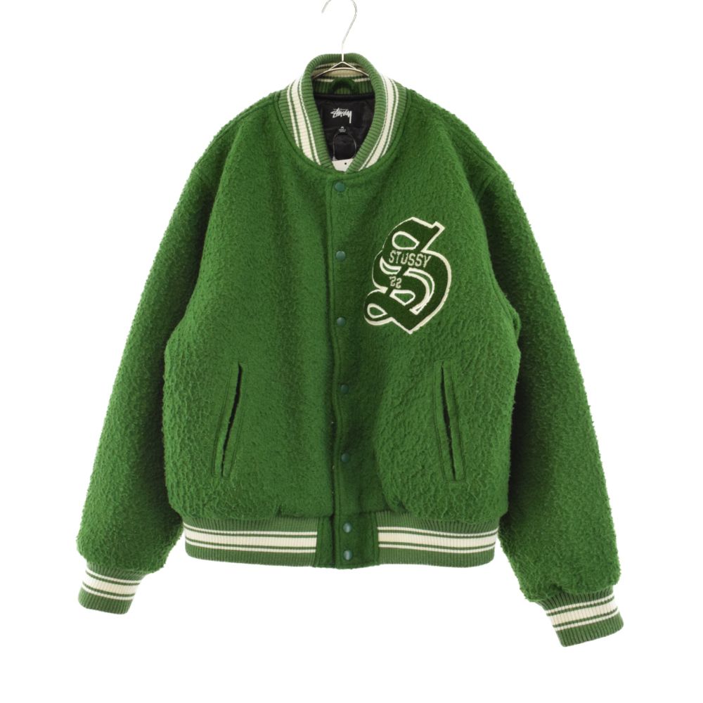 STUSSY (ステューシー) 22AW バックロゴ刺繍 ポリエステル スタジャン 