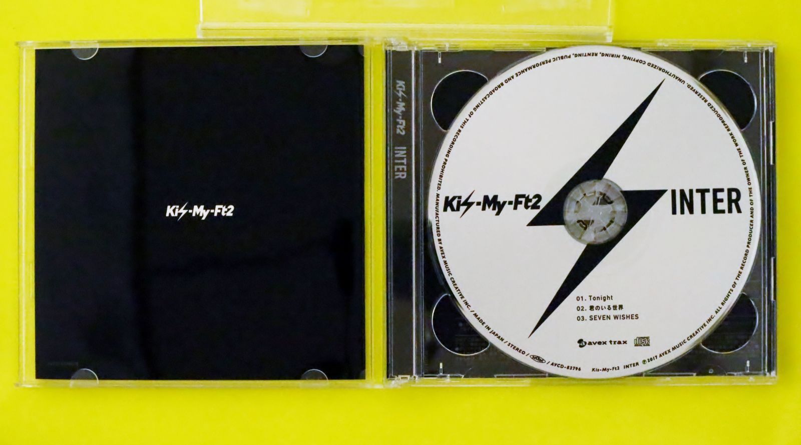 お得セット 国内盤CD☆キスマイフットツー/Kis-My-Ft2□ 『INTER』(Tonight 洋楽