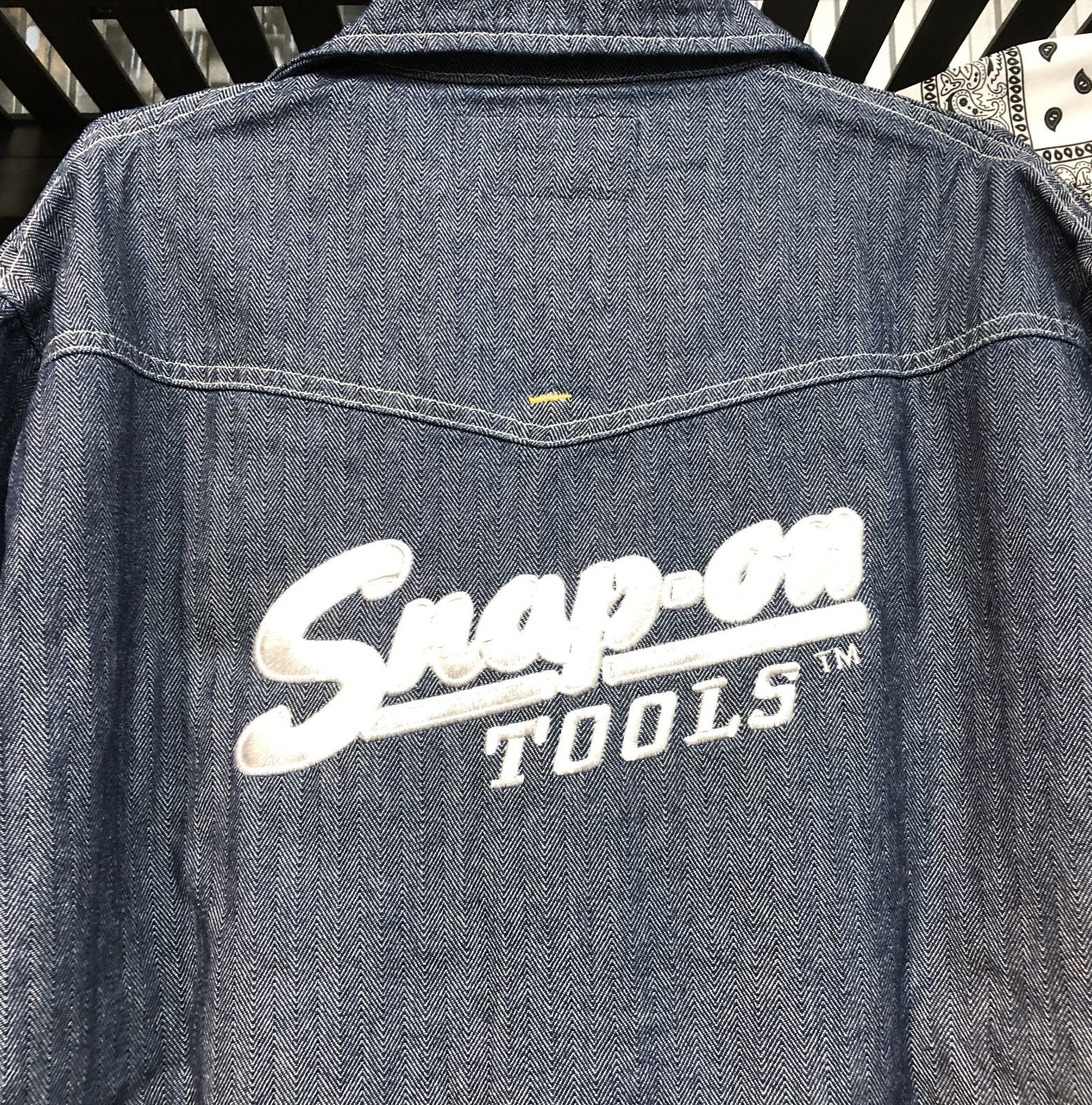 Snap-on 限定 つなぎ 作業着 ブラック 在庫限り スナップオン ブルー