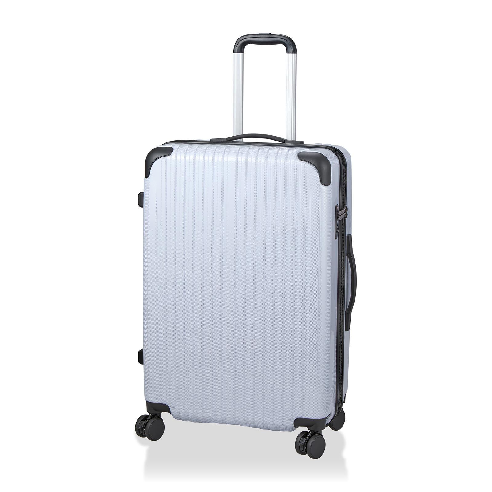  拡張式ジッパースーツケース Lサイズ ドリンクホルダー付き ストッパー付きサスペンションキャスター キーロック シフレ TSロック ESCAPE S エスケープ その他 旅行かばん 小分けバッグ