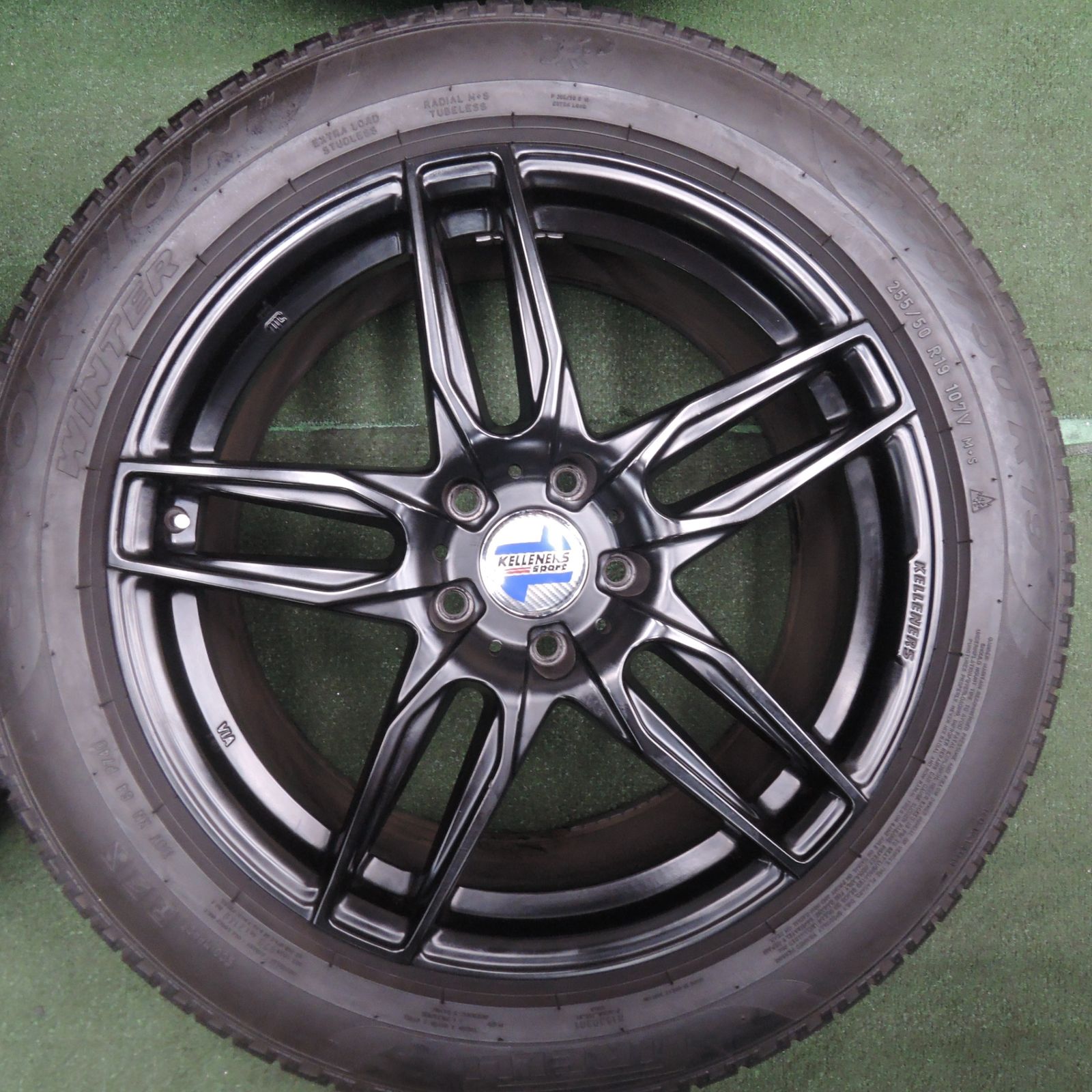 *送料無料* キレイ★BMW等 KELLENERS Sport 255/50R19 スタッドレス ピレリ スコーピオン ウインター ケレナーズ  スポーツ 19インチ PCD120/5H★4041601TNス