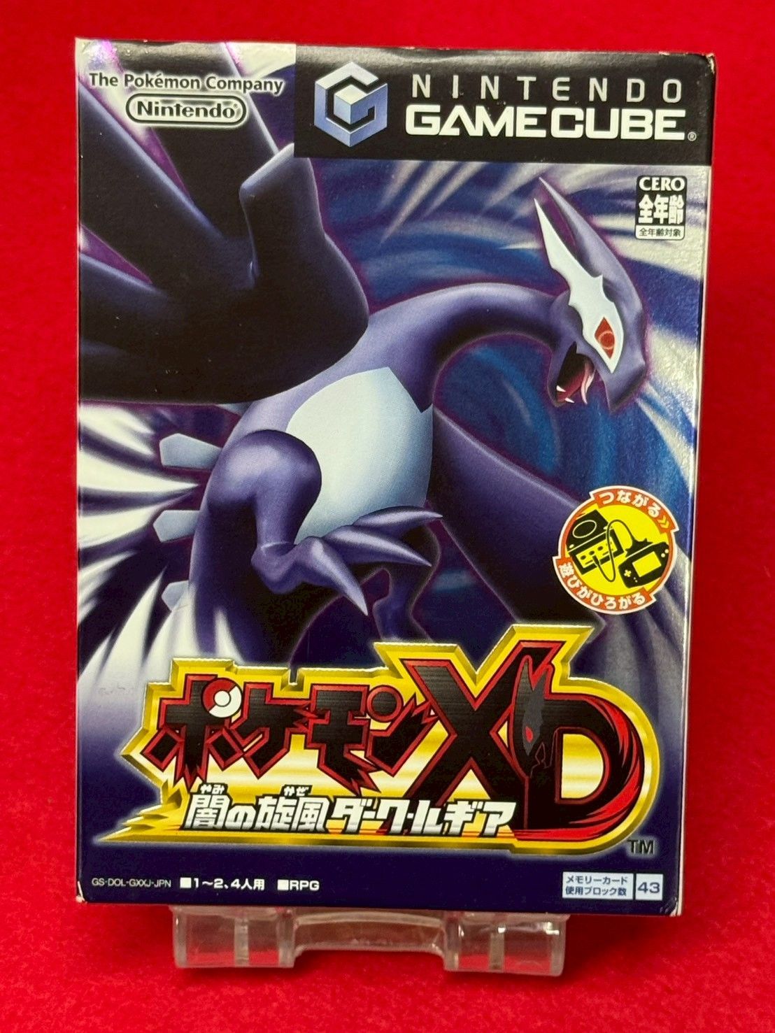 ● ポケモンXD 闇の旋風ダーク ルギア NGCソフト チャレンビー ゲームソフト