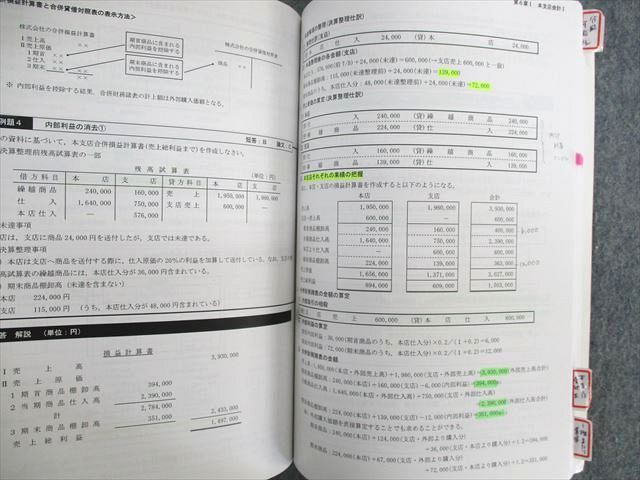 UW02-027 CPA会計学院 公認会計士講座 財務会計論(計算) テキスト/個別