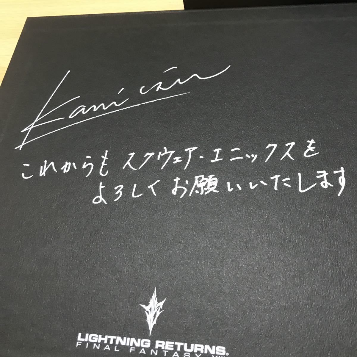 送料無料 スクエニ スクウェア エニックス アルティメットメンバー 非売品 ファイナルファンタジー ライトニング 色紙？ 本 1120 x2-1 -  メルカリ