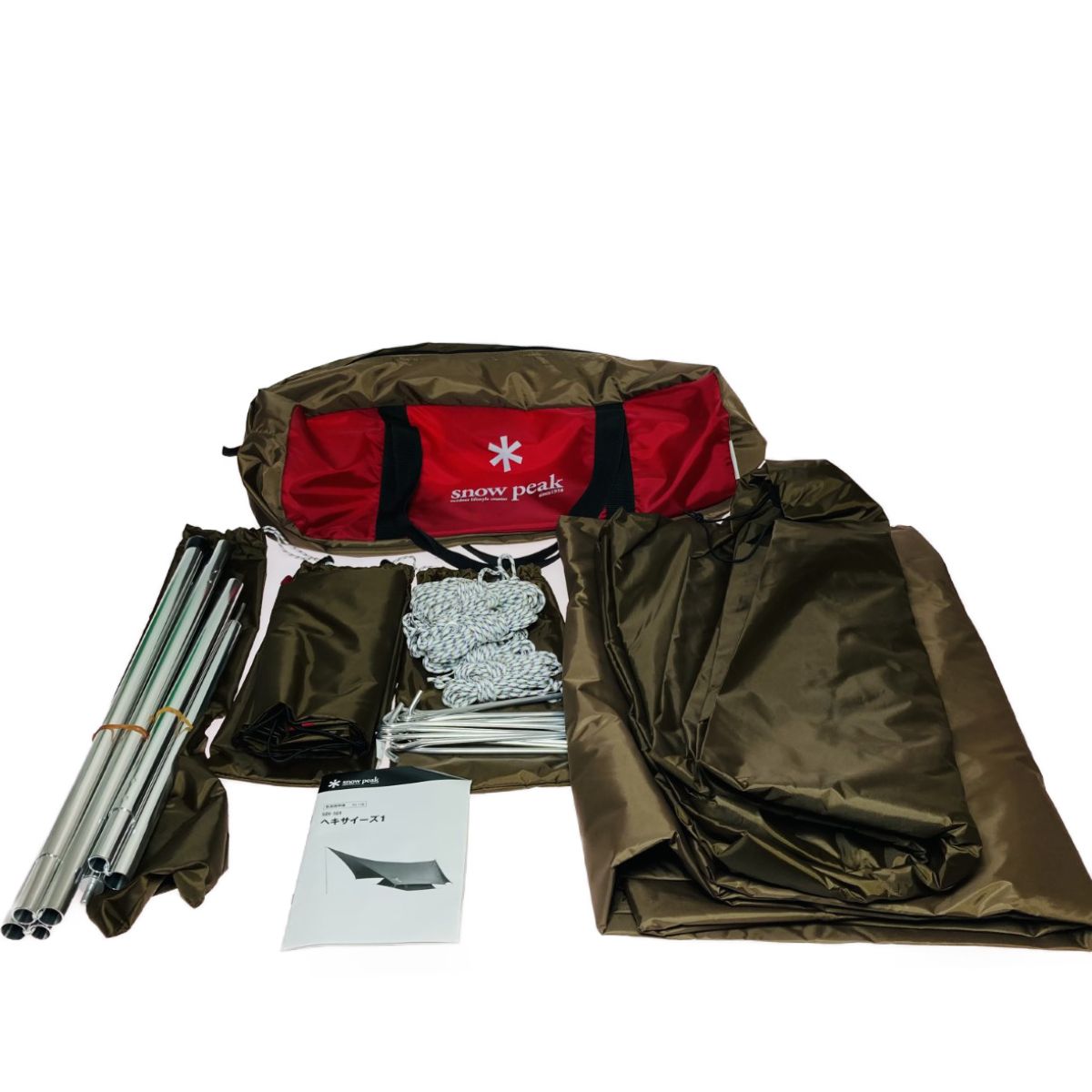 snow peak ヘキサイーズ1 専用グランドシート付き snow peak