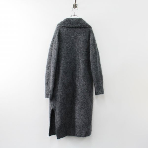 美品 L'Appartement アパルトモン PUNTO D'ORO プントドーロ LONG CARDIGAN  ロングカーディガン/グレー【2400013282444】