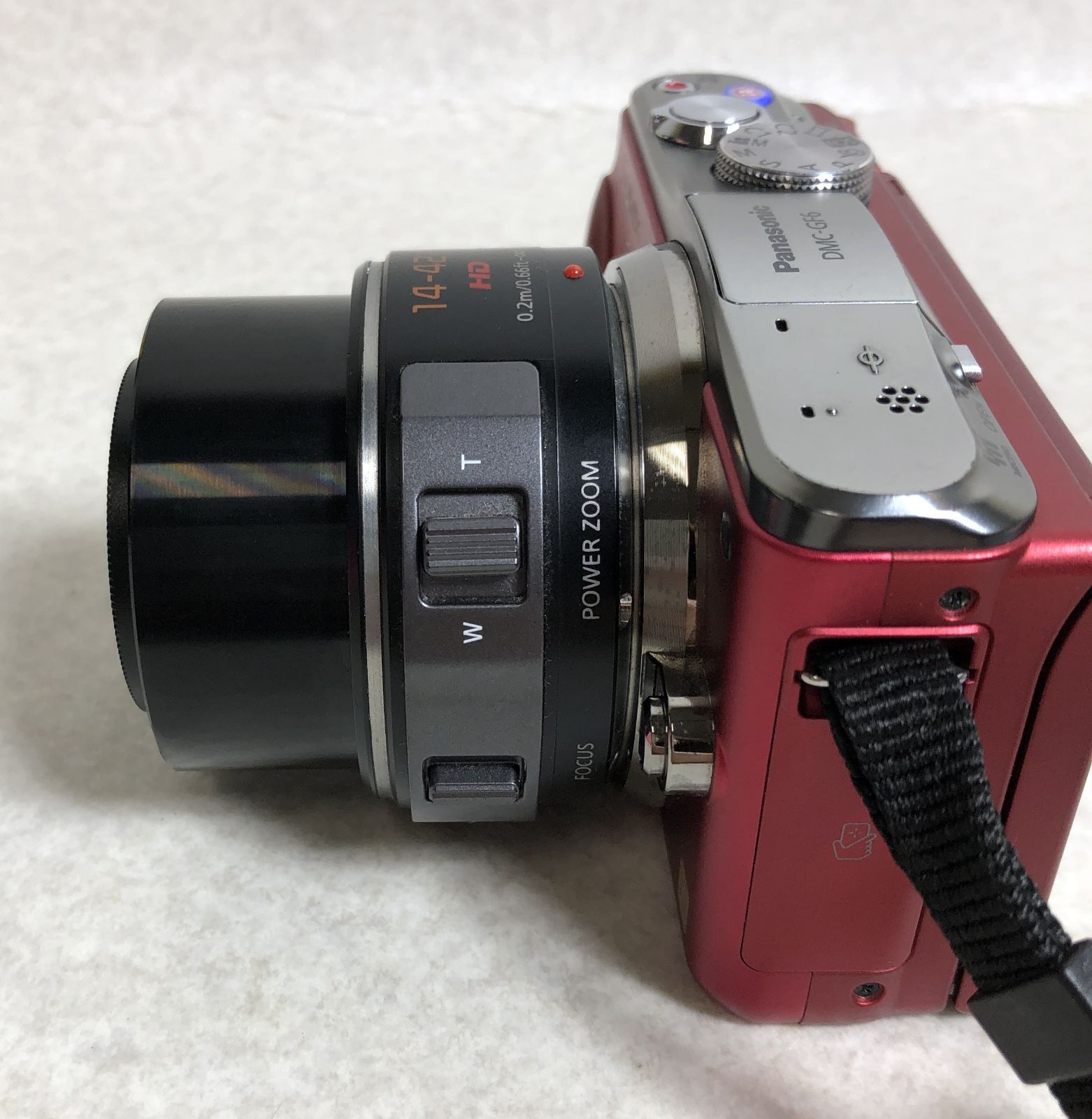 DH1339】 訳有 パナソニック ルミックス LUMIX DMC-GF6 ミラー