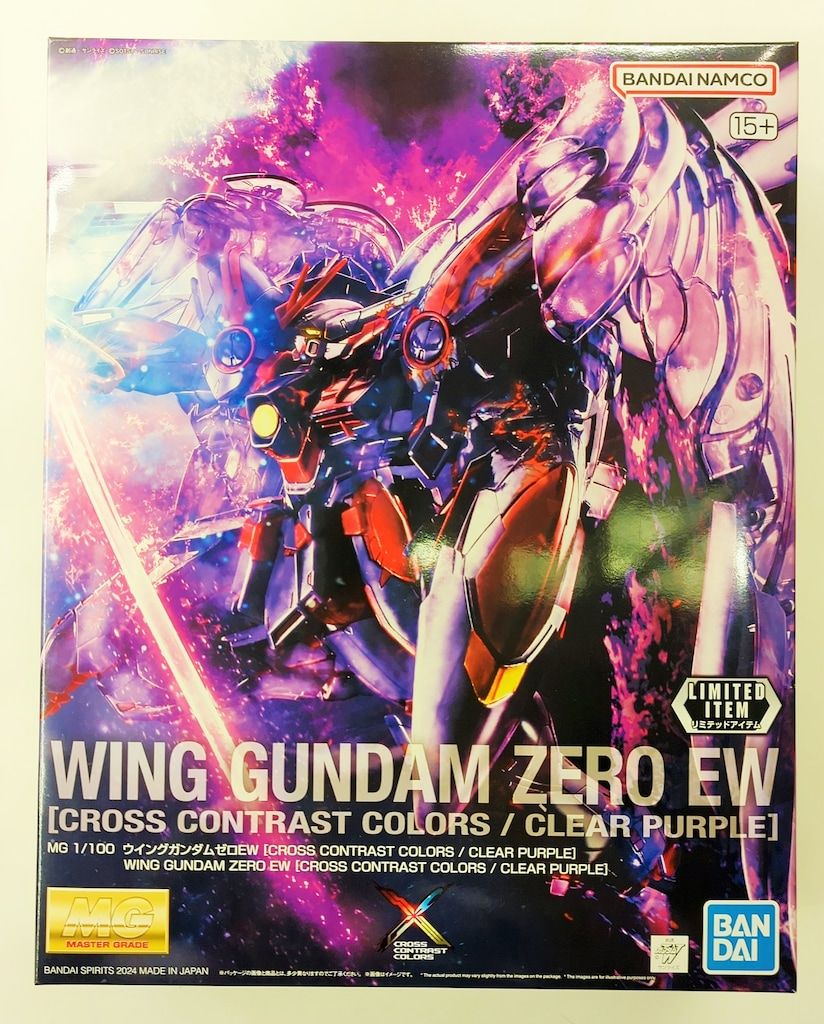 MG 1/100 ウイングガンダムゼロEW ［CLEAR PURPLE］ Amazon | BANDAI SPRITS MG 1/100 XXXG-00W0 ウイングガンダム