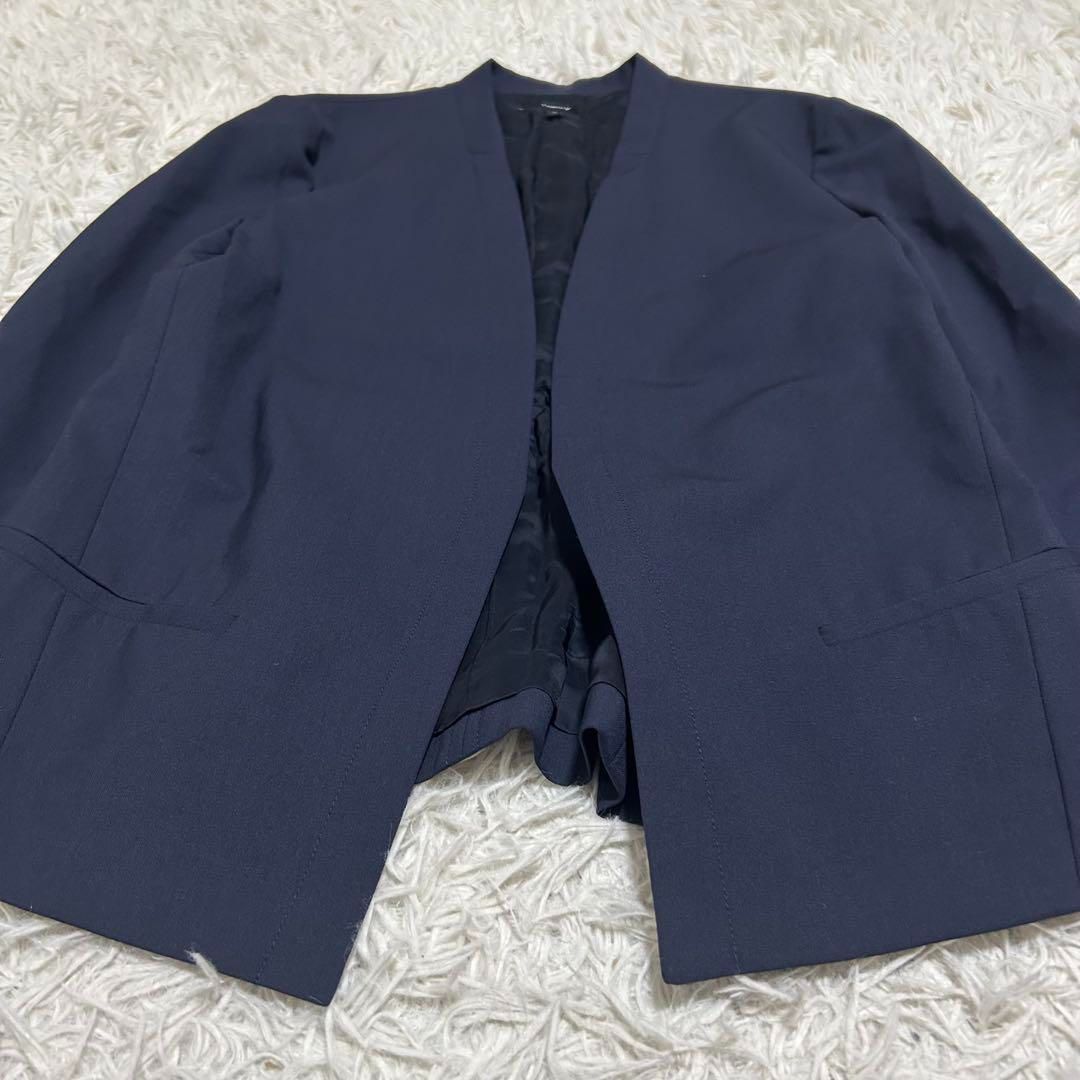 スラックス ネイビー