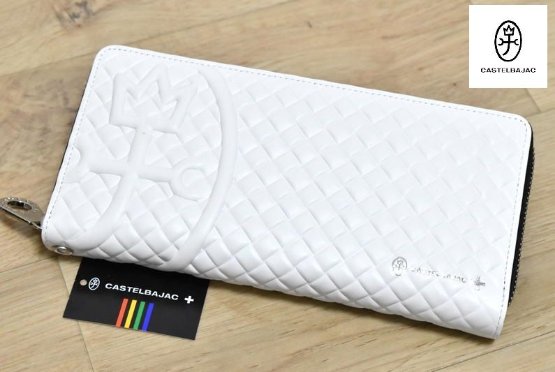 新品 カステルバジャック【ガルボ】ラウンドファスナー 長財布 047626