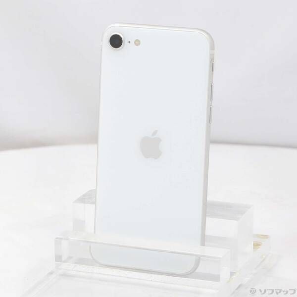 中古品〕 iPhone SE 第2世代 256GB ホワイト MXVU2J／A SIM