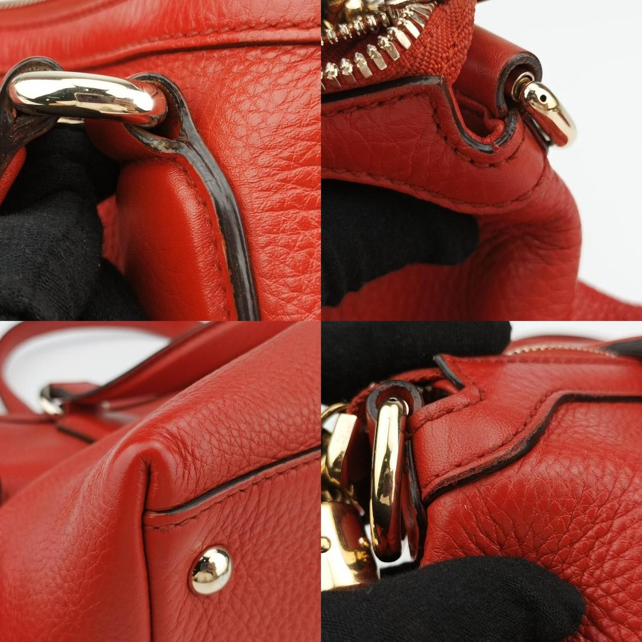 グッチGucciソーホーオレンジレザー308362D014329955