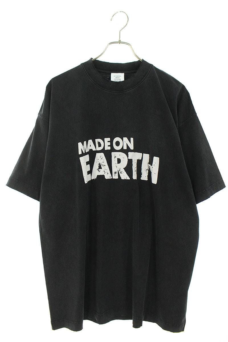 ヴェトモン  23SS  UE63TR690X MADEONEARTHグラデーションTシャツ メンズ M