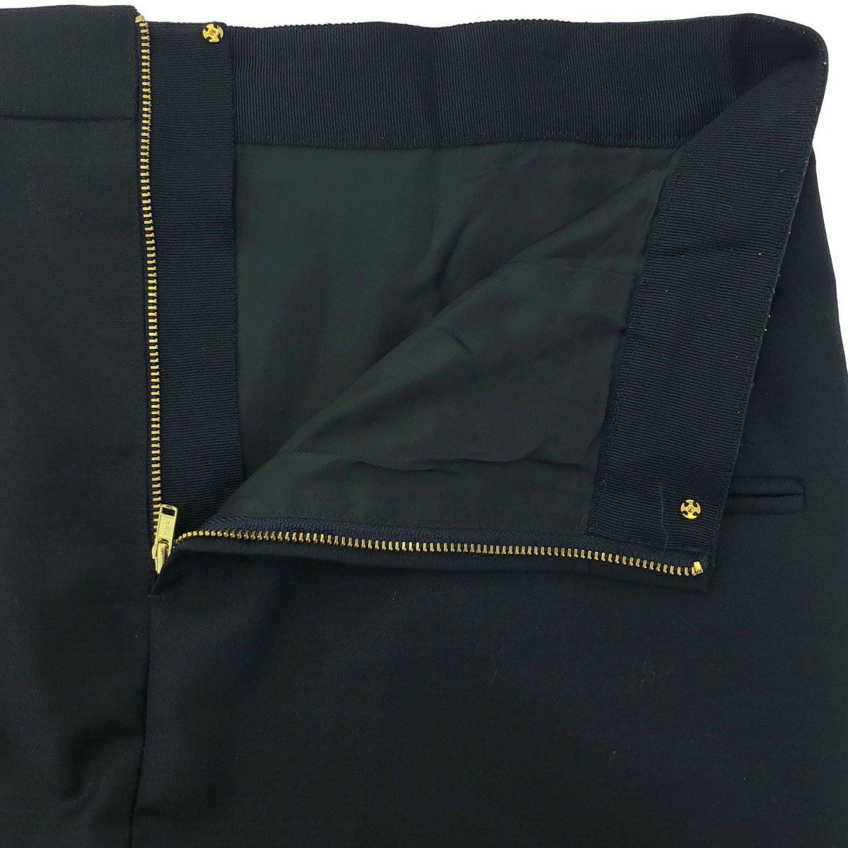 Deuxieme Classe ドゥーズィエム クラス 18SS Navy Maxi ウールロング  