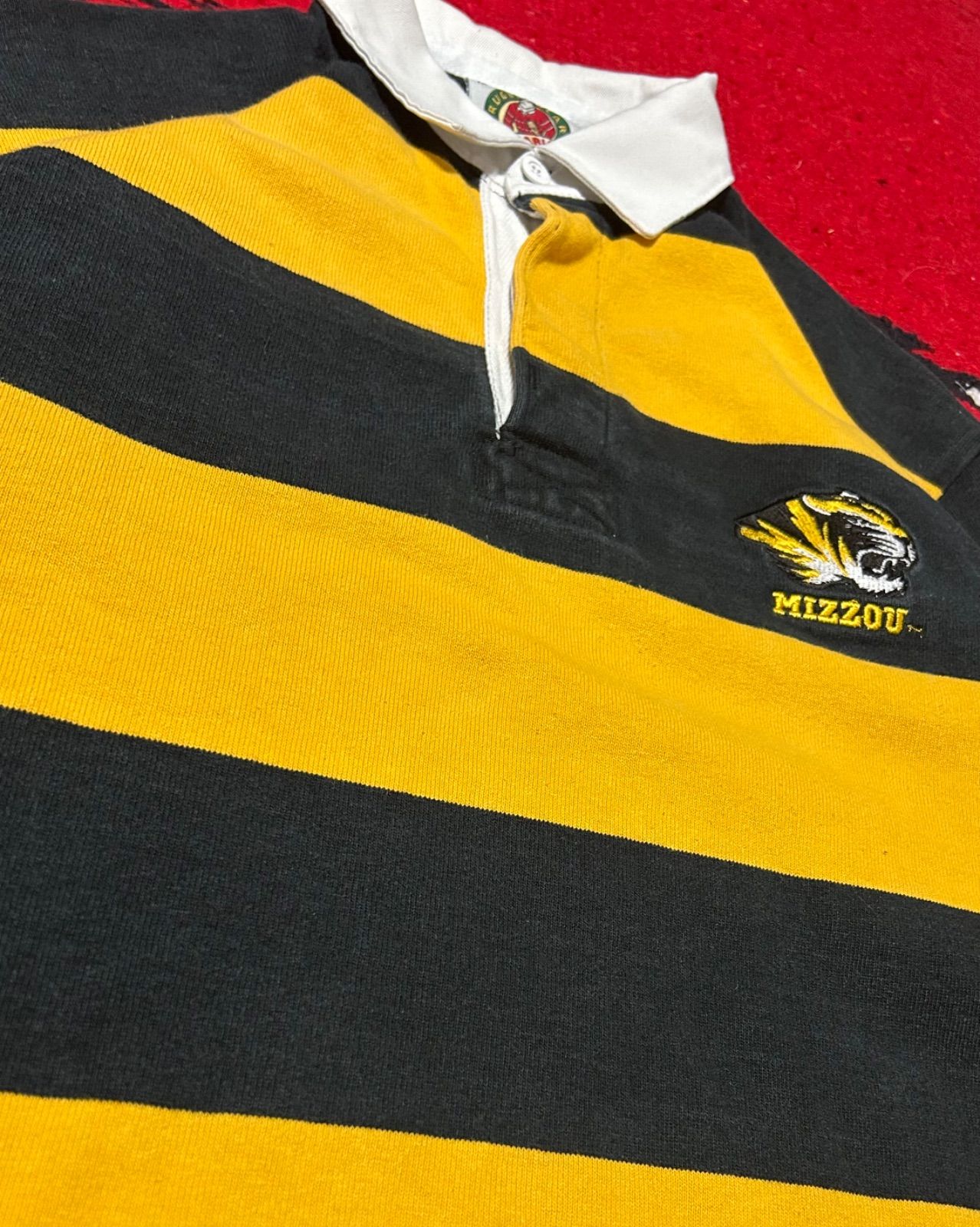 90s//CANADA製//BARBRIAN RUGBY WEAR//rugger shirt・ラガー