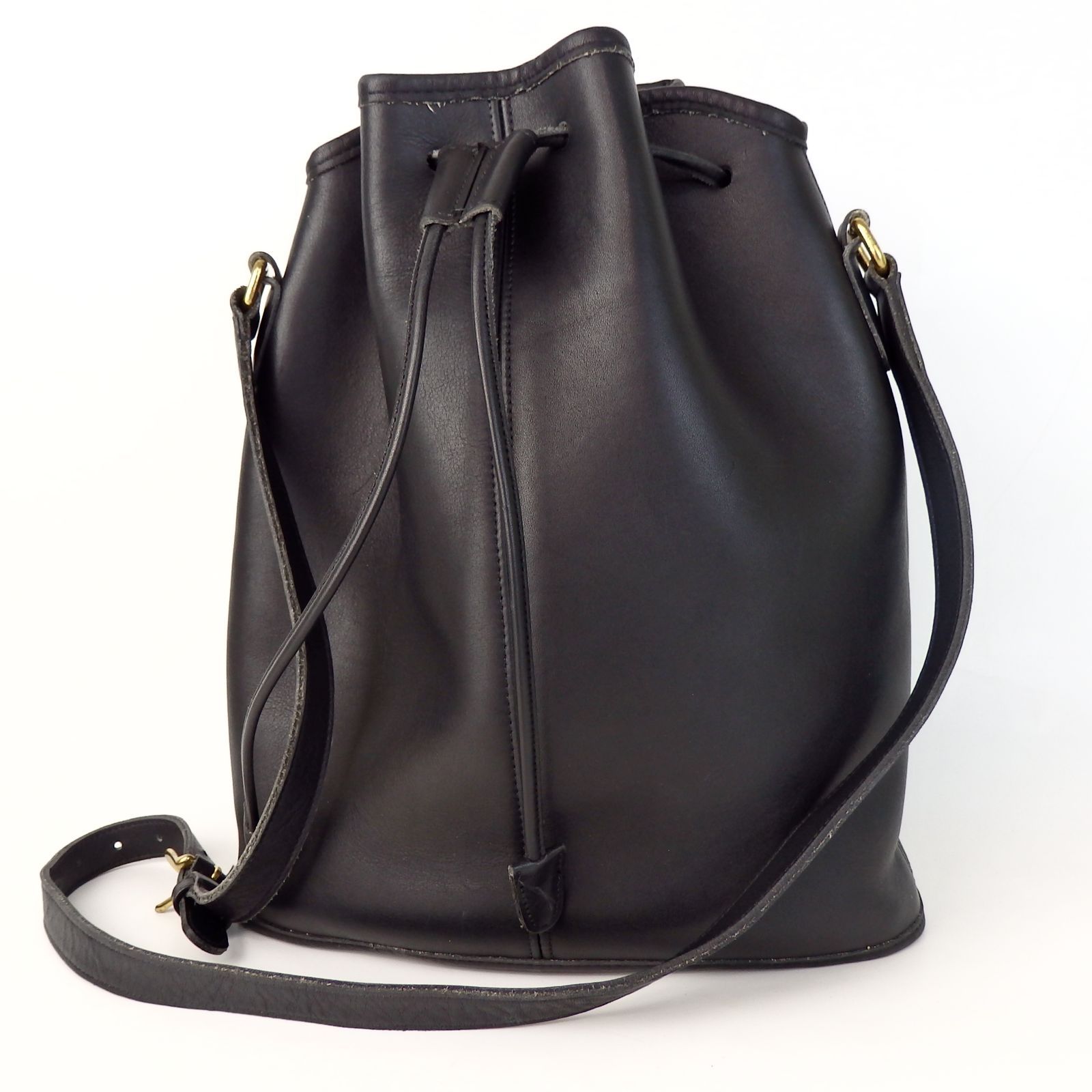 COACH】コーチ バケツ型 ショルダーバッグ 巾着バッグ ブラック