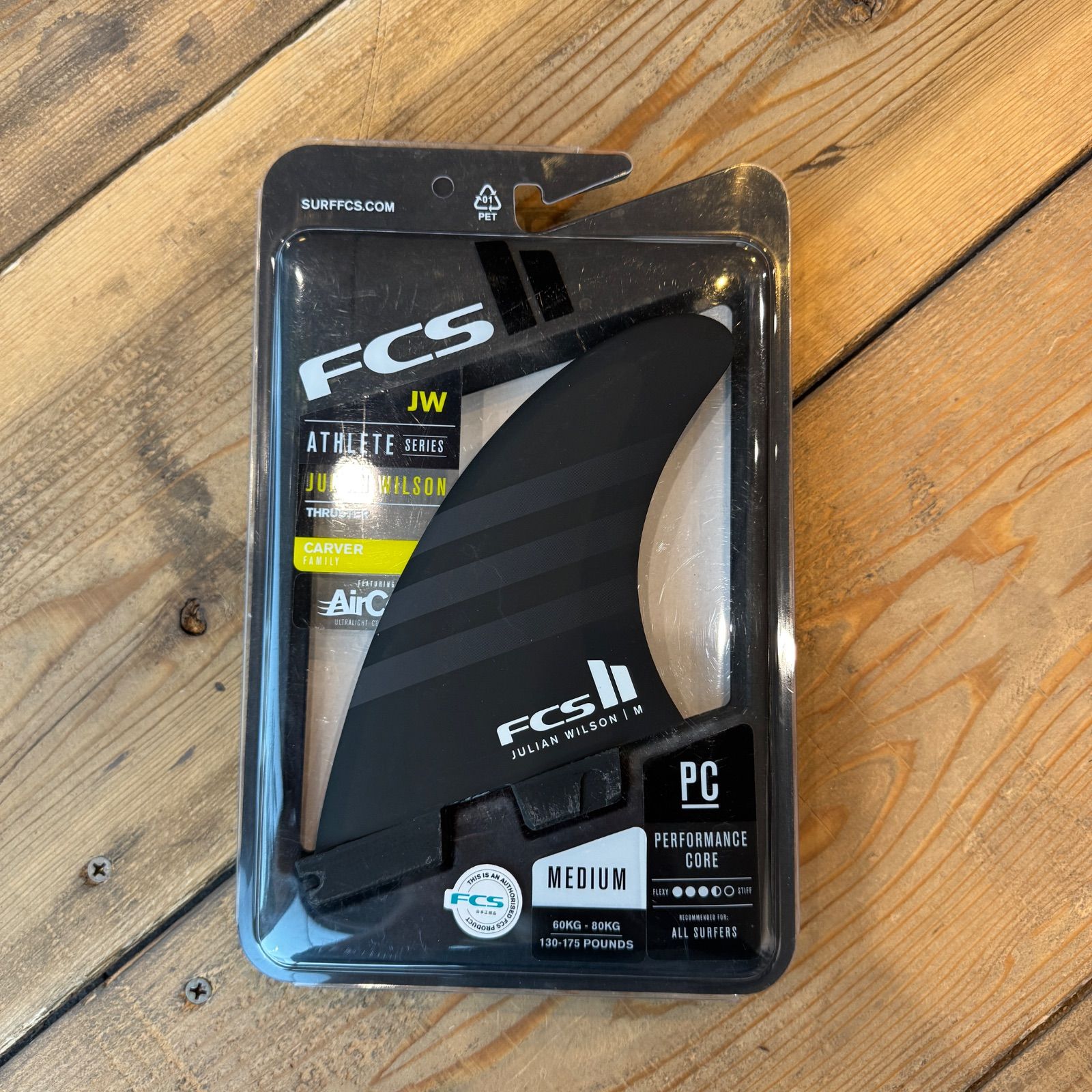 美 FCS2 フィン JW ジュリアンウィルソン トライフィン スラスター 超
