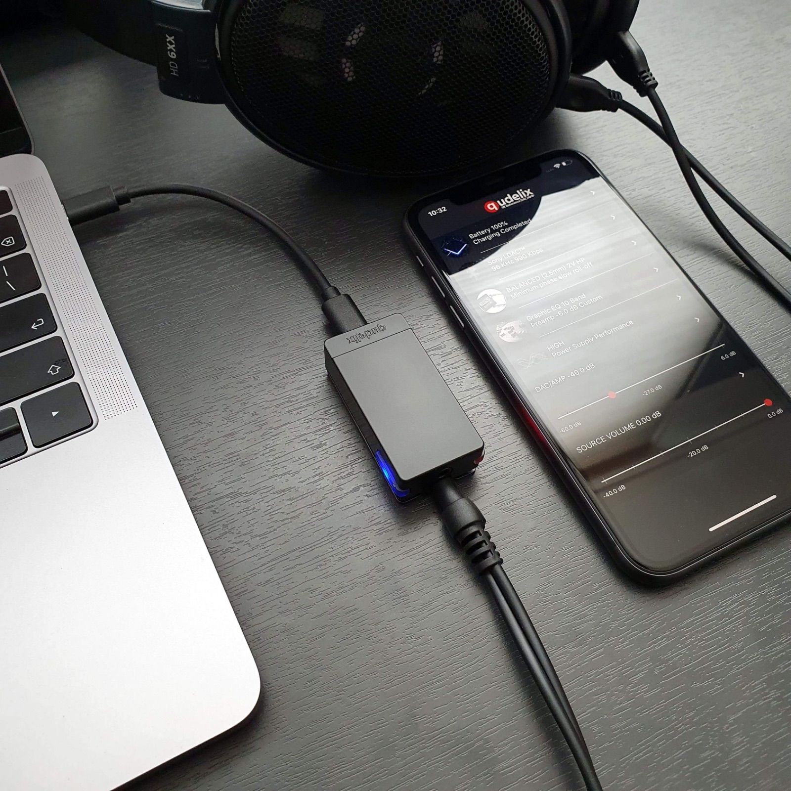 Qudelix-5K LDAC対応高音質Bluetoothヘッドフォンアンプ