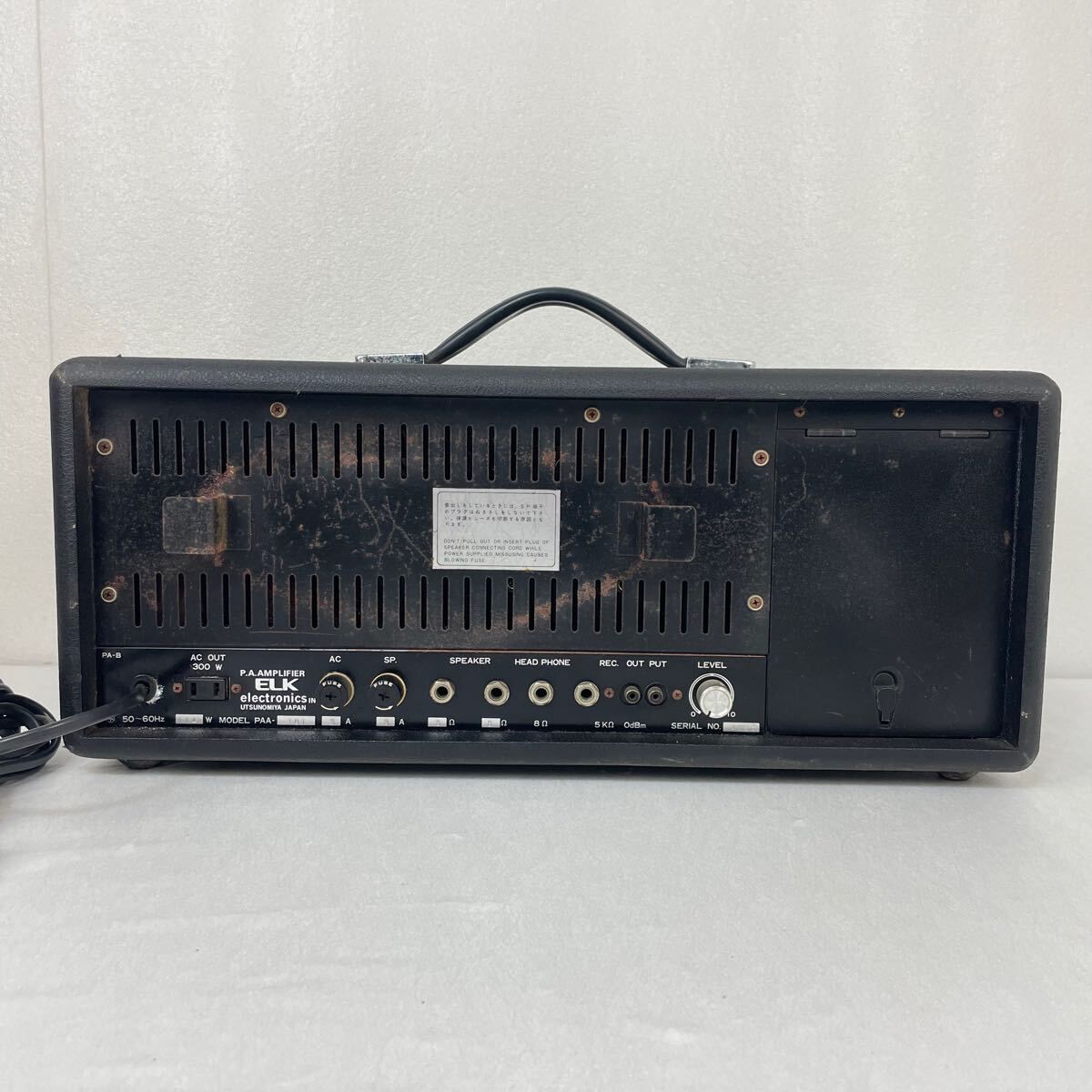 ELK VOCAL AMP PA-201（180W パワードミキサー）エルク ELK VOCAL AMP PA-201（180W パワードミキサー）エルク ボーカル