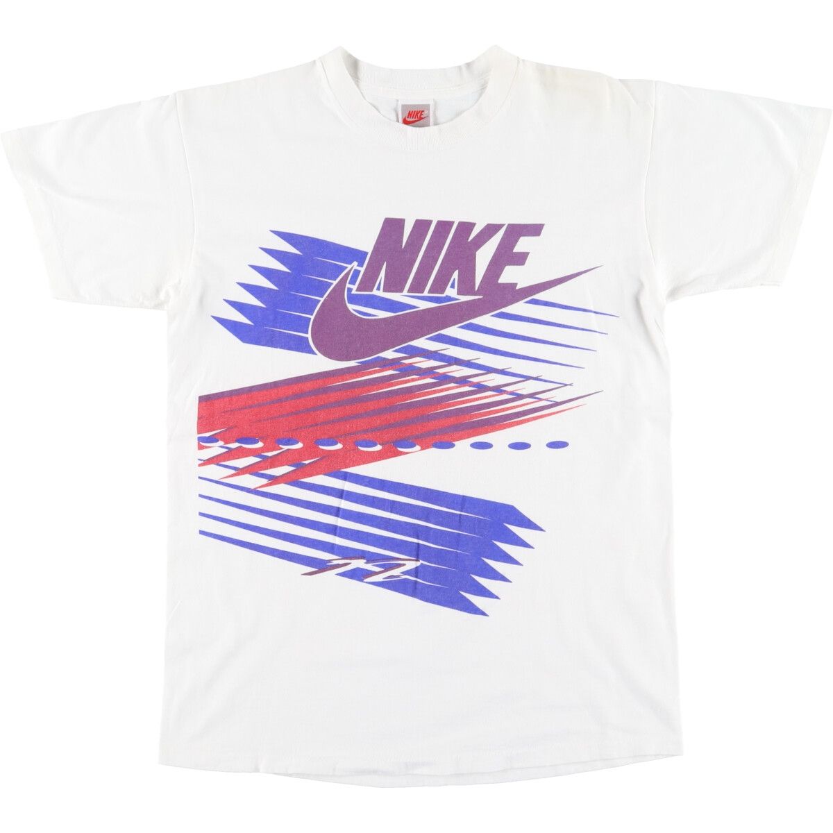 古着 90年代 ナイキ NIKE 銀タグ プリントTシャツ USA製 メンズM