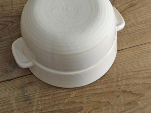 かもしか道具店 ごはんの鍋 3合 白