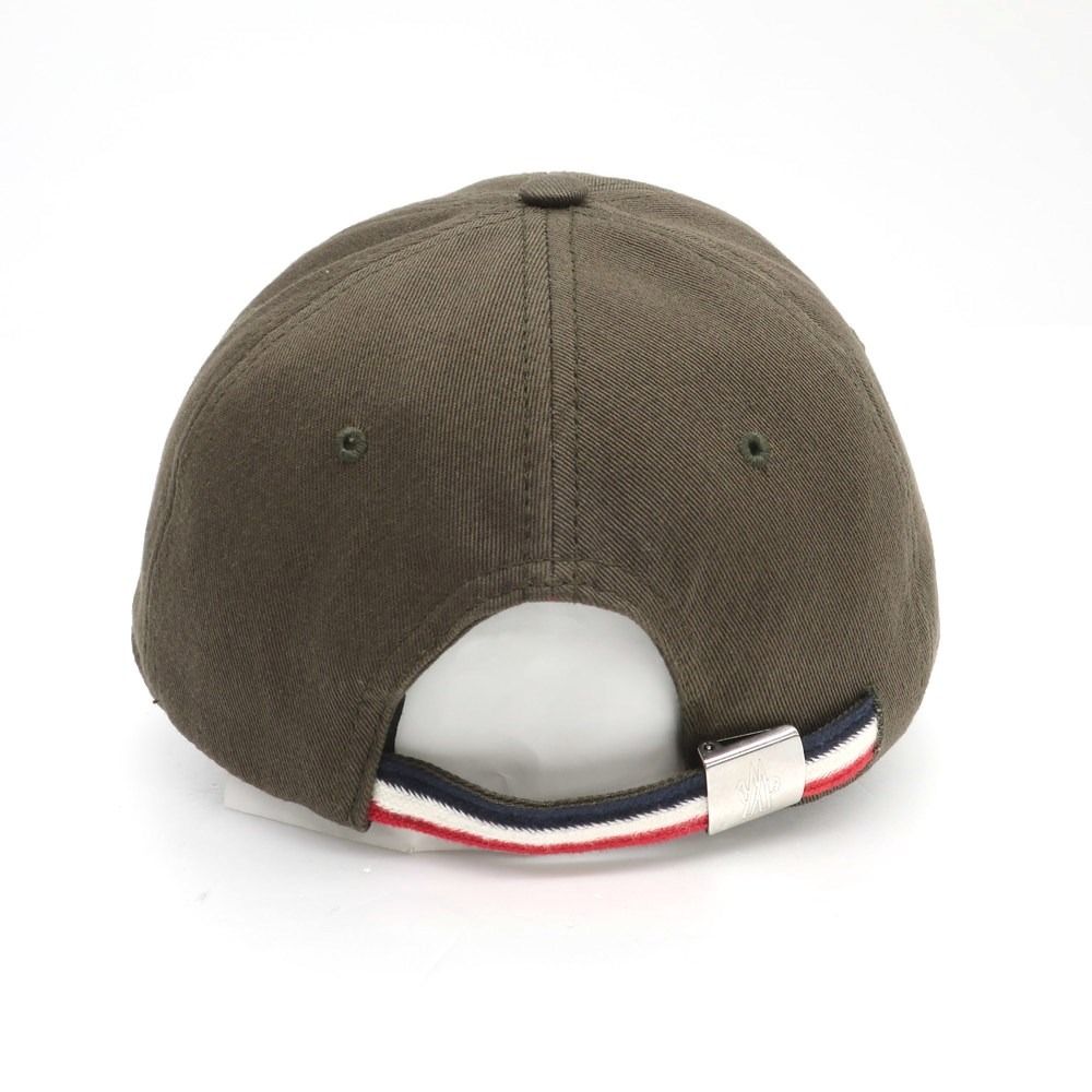 中古】モンクレール MONCLER コットンツイル 6パネル キャップ