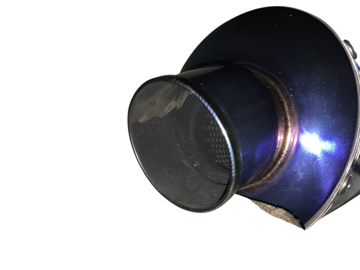 月様 ZZR1100 D Kファクトリー マフラー フルエキ チタン 2本出し 曲り欠品