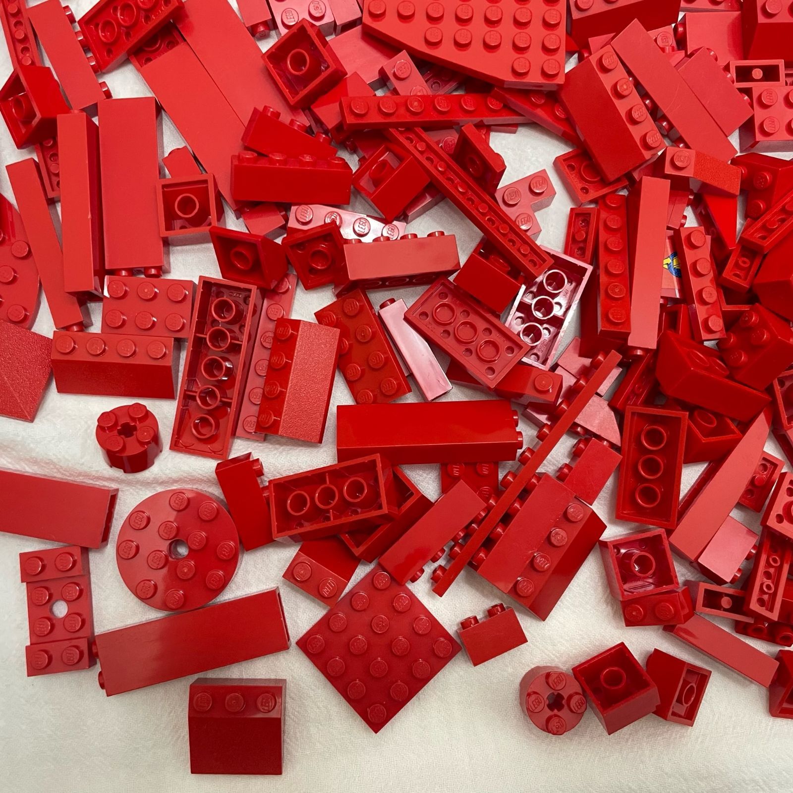 LEGO レゴ 赤 レッド系 中古 パーツ ブロック プレート スロープ