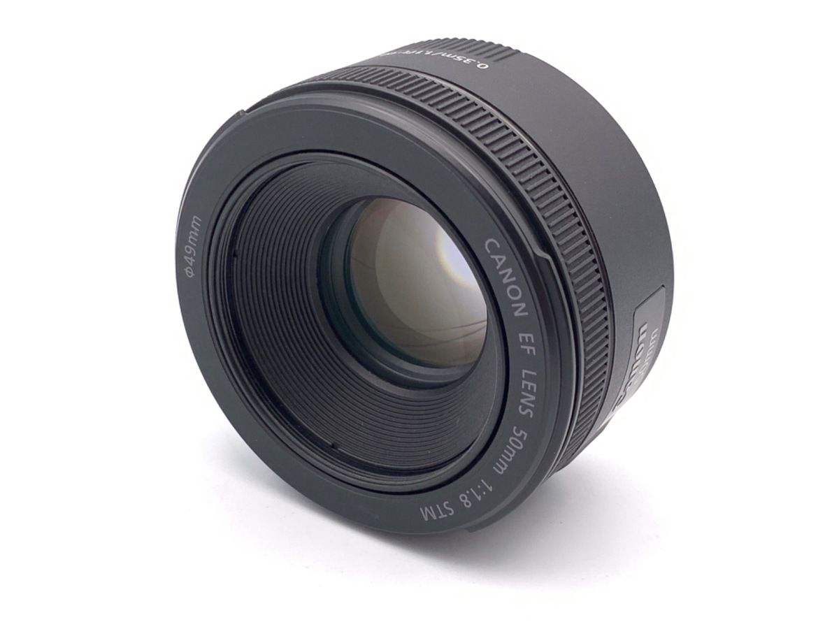 Canon EF 50mm f/1.8 STM レンズ 良品 コスパ最高！ キヤノンEOSユーザー必携の標準レンズ「EF50mm F1.8 STM