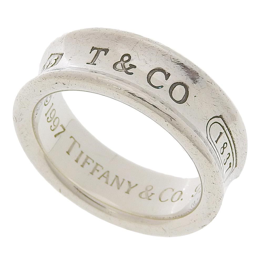 超美品 ティファニー Tiffany & Co. 1837 ナロー ワイド