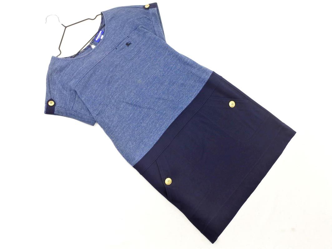 バーバリーブルーレーベル チュニックワンピース  Bランク. BURBERRY BLUE LABEL バーバリーブルーレーベル チュニック