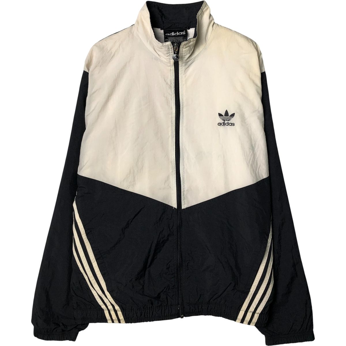 古着 80~90年代 アディダス adidas ツートン ナイロンジャケット 