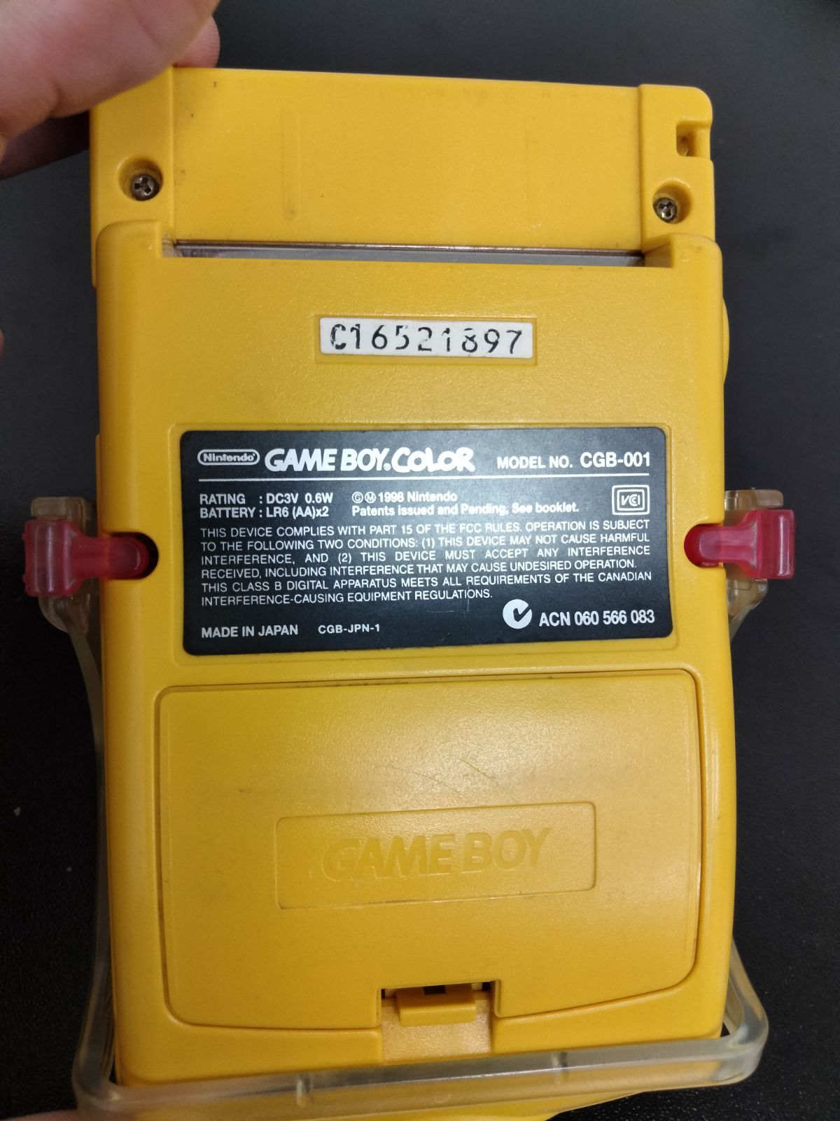 【箱・説明書付き】ゲームボーイカラー イエロー 完備品 起動確認済み Yahoo!オークション -「ゲームボーイカラー (イエロー 黄)」の