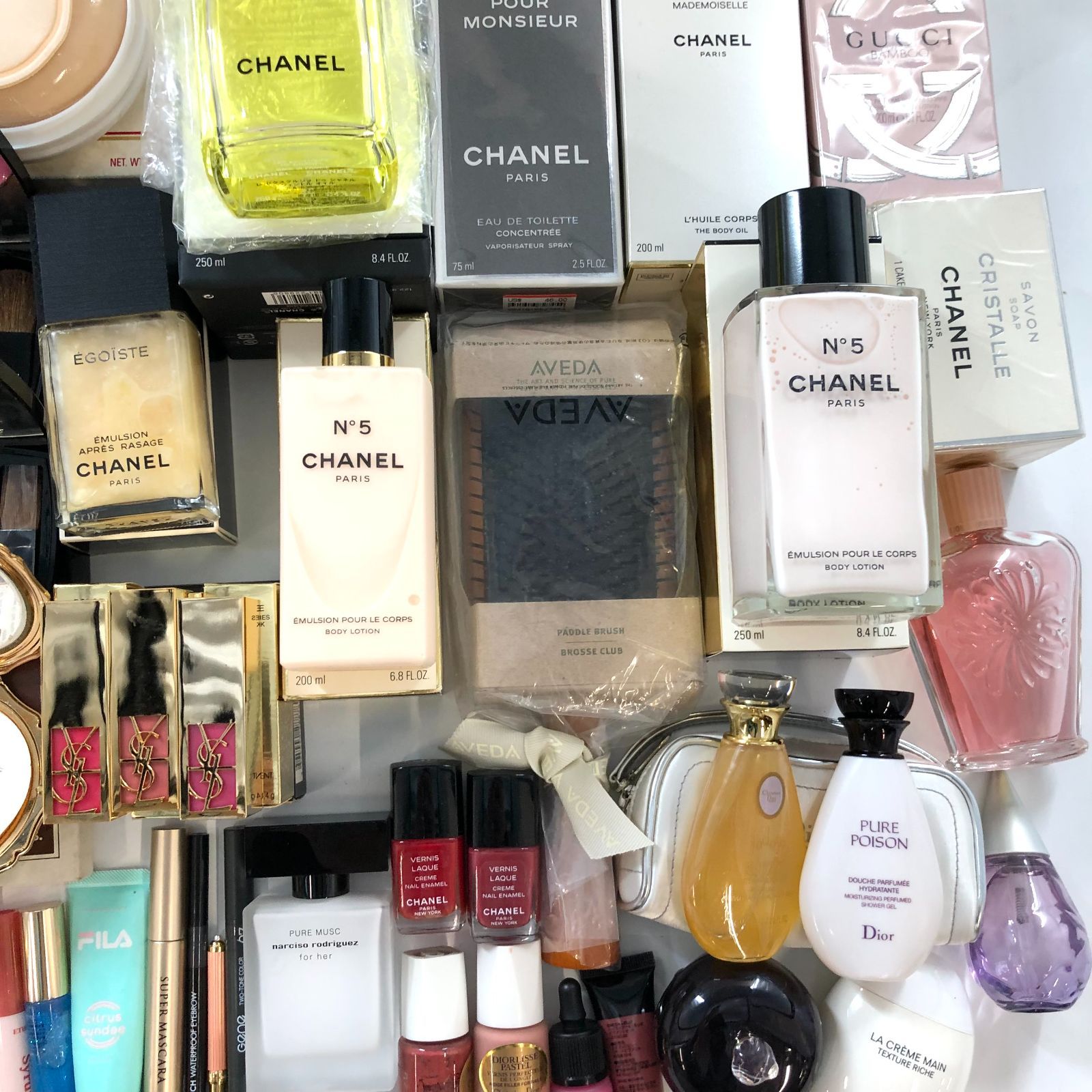 シャネル ディオール イブサンローラン等 コスメ 大量まとめ 80点以上