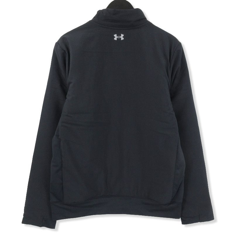 未使用 UNDER ARMOUR アンダーアーマー UA インサレート フルジップ 1366518 中綿ジャケット ブラック 黒 M 71009486