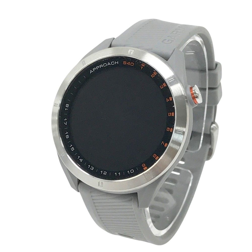 GARMIN ガーミン アプローチ S40 ゴルフウォッチ GPSナビ グレー系 240101527310 ゴルフウェア ストスト