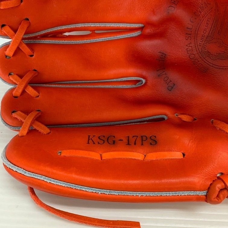 中古品 久保田スラッガー KUBOTA SLUGGER 硬式 投手用グローブ KSG