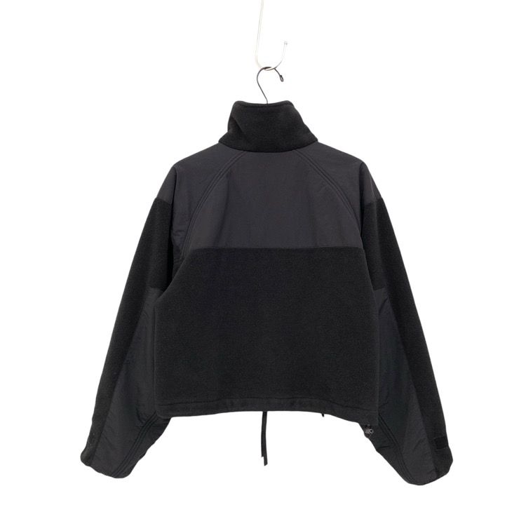 PHEENY フィーニー Polartec fleece short blouson ボアブルゾン フリースジャケット ブラック F PA21-PR02