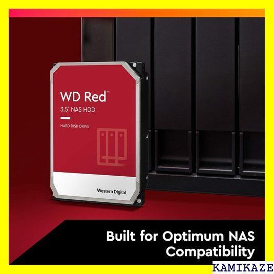 【　送料込】WD 4TB HDD WD40EFAXPCパーツ