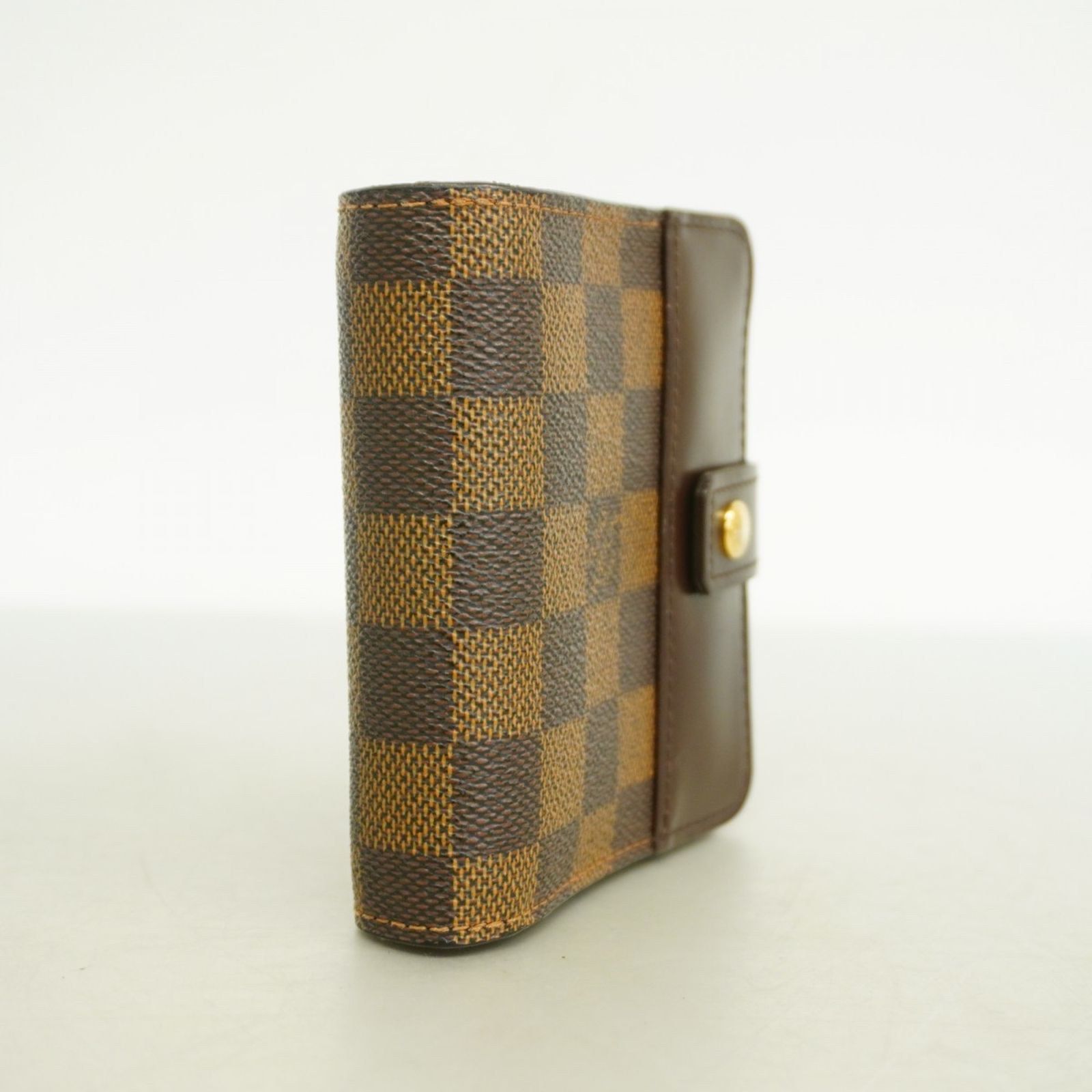 ルイ ヴィトン Louis Vuitton ルイ ヴィトン 財布 ダミエ コンパクトジップ N61668 エベヌメンズ レディース