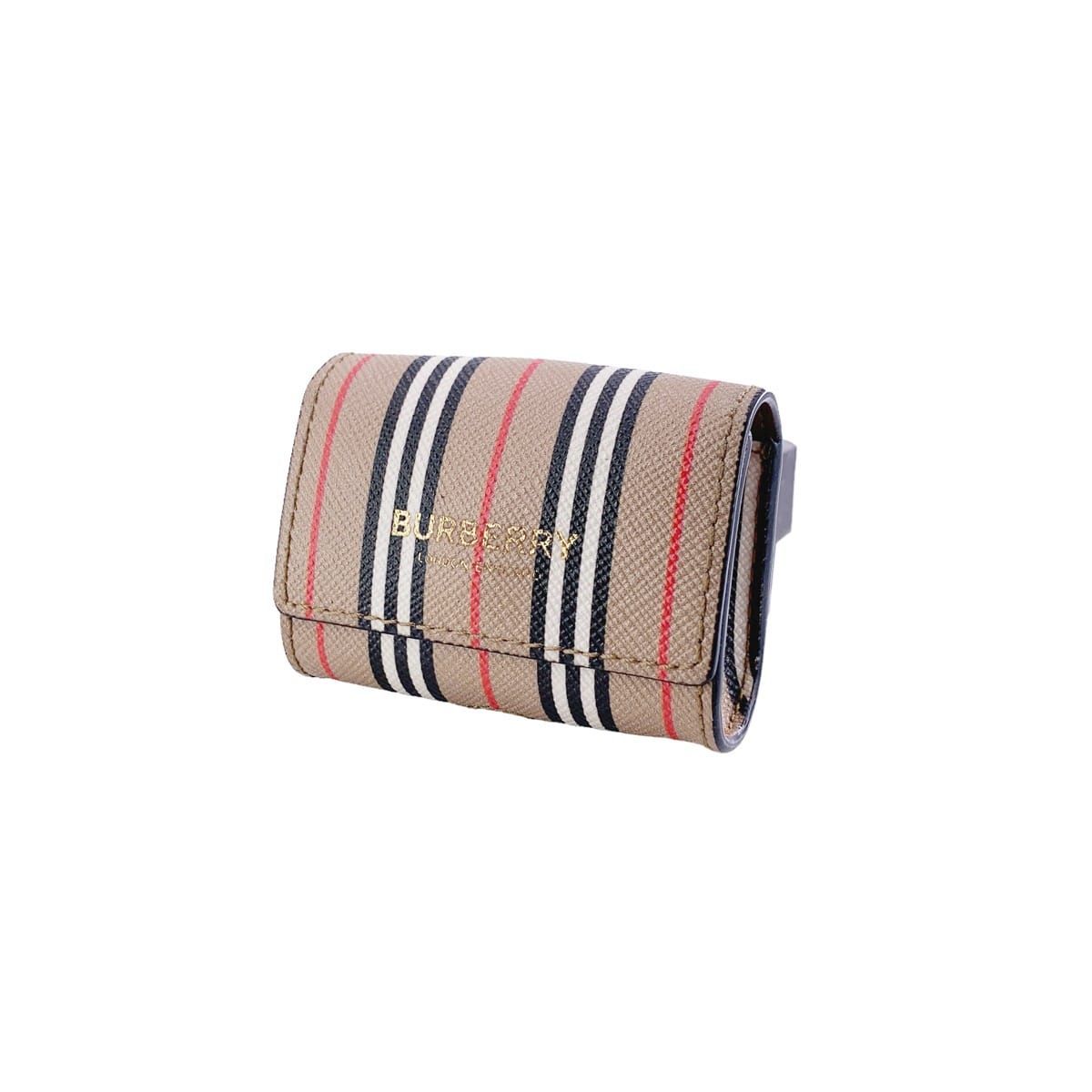 中古】 BURBERRY バーバリー AirPods Pro case ケース icon stripe