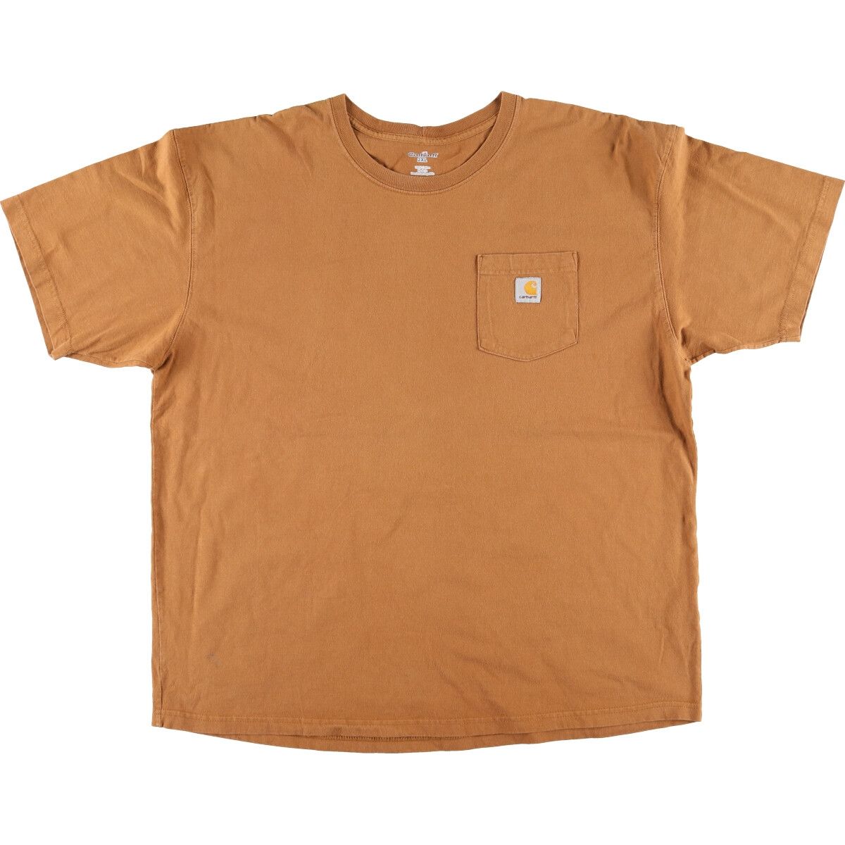 古着 カーハート Carhartt 半袖 ワンポイントロゴポケットTシャツ メンズXXL/eaa425307