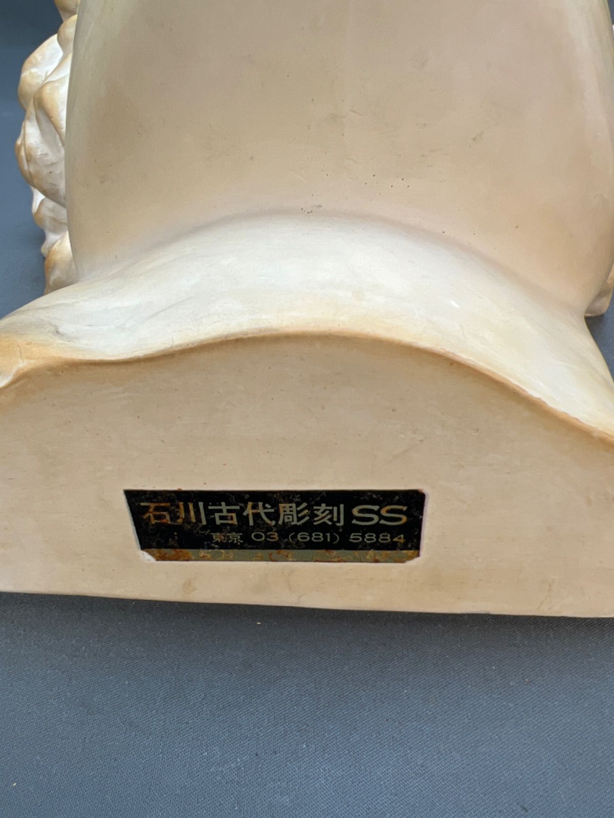 青年マルス 首像 石膏像 デッサン 石川古代彫刻SS 美術