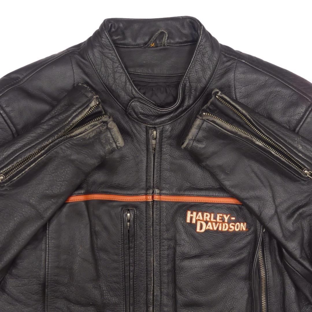 ハーレーダビッドソン ライダースジャケット メッシュ バイク 春 夏 L ハーレーダビッドソン メッシュ ライダースジャケット M 本革