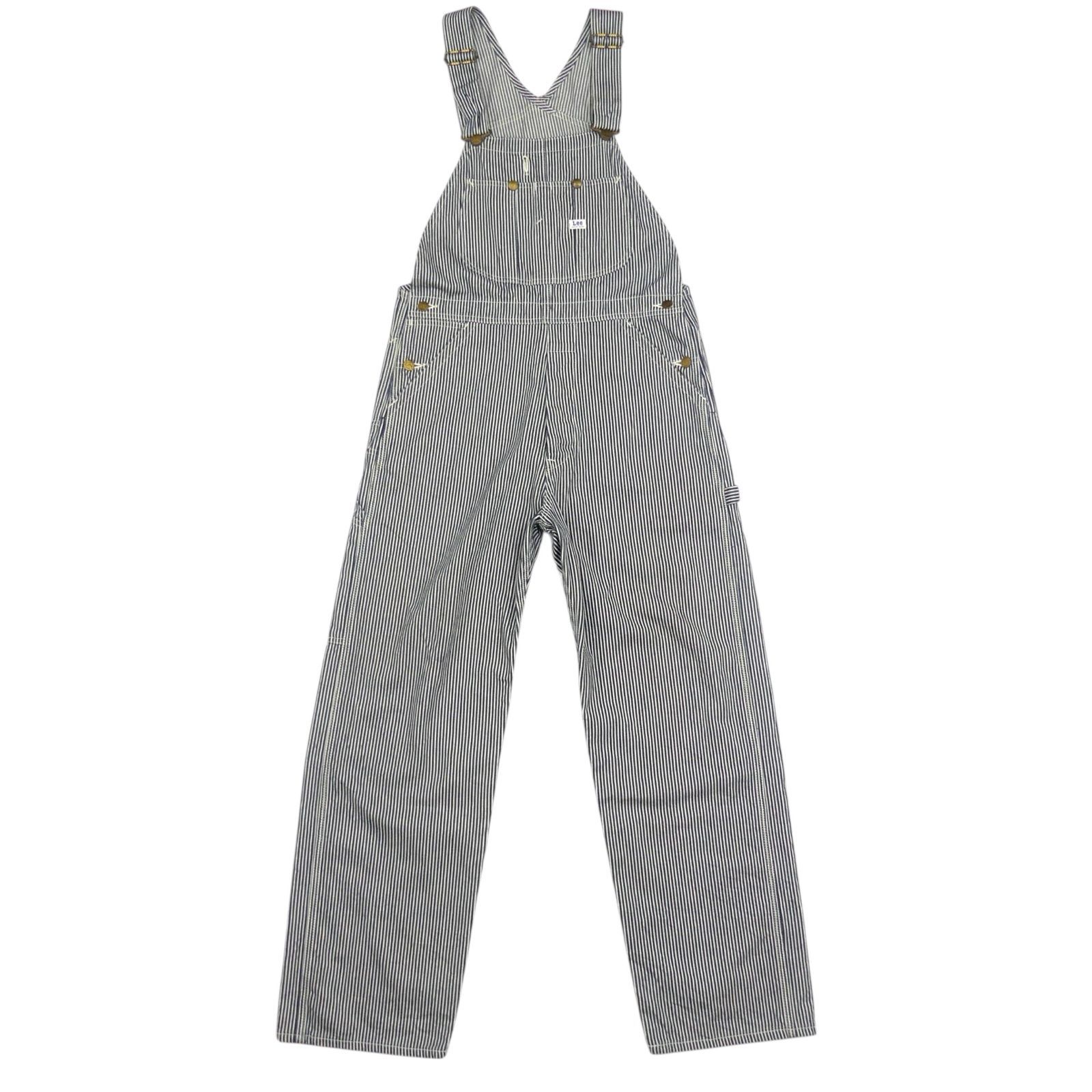 Lee リー オーバーオール ヒッコリーストライプ ユニオンメイド ワークスタイル S ワークパンツ ジーンズ ジーパン デニム メンズ オーバーオールＳサイズ一覧 SEULB屋着古 HS 326