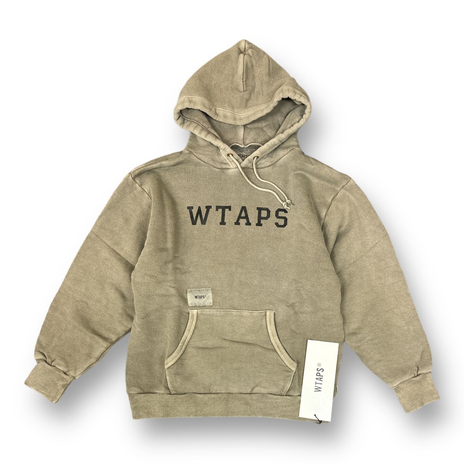 WTAPS COLLEGE.D H/SWEATSHIR 192ATDT-CSM02S カレッジロゴ プリント 