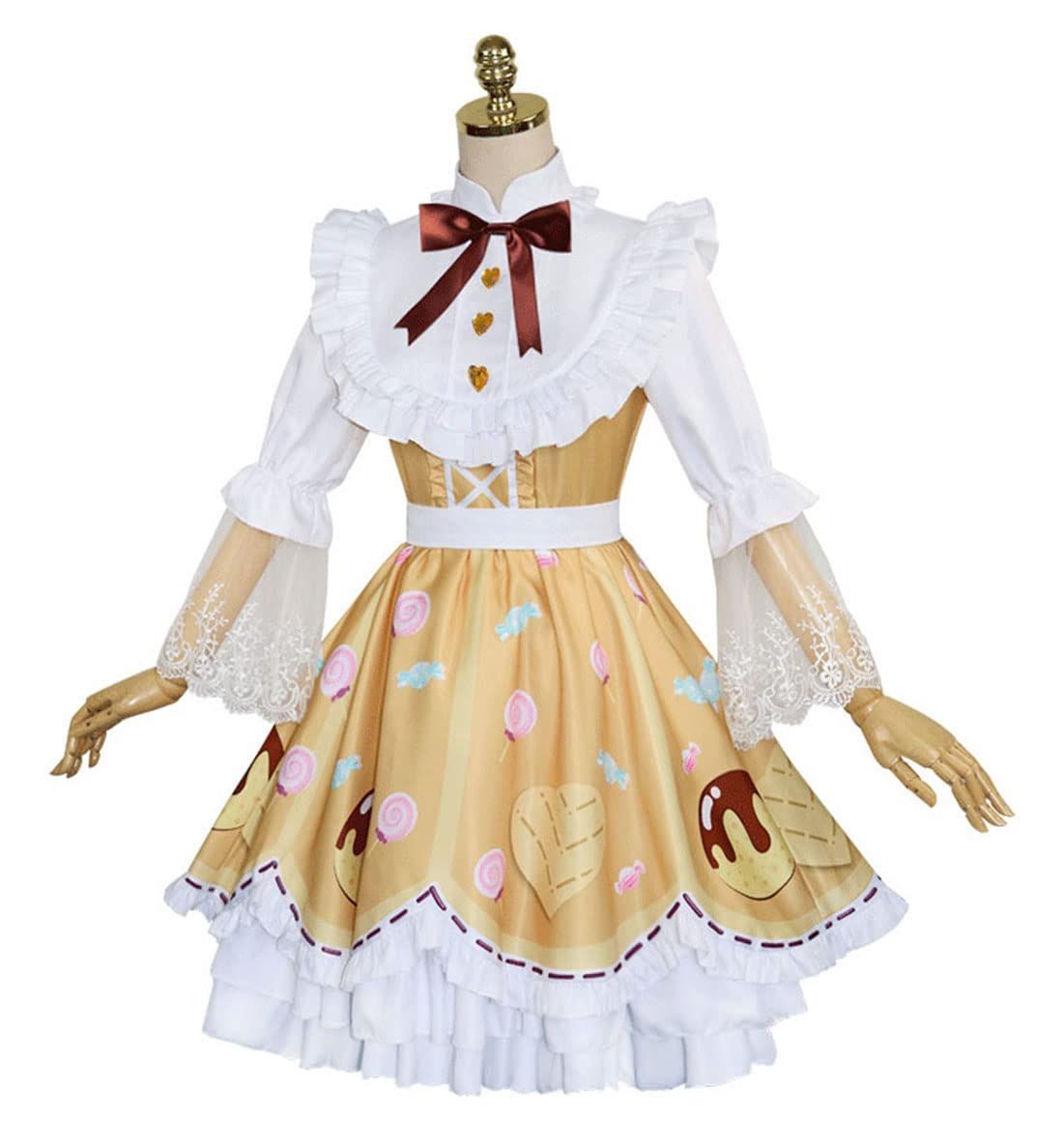 ♥ NOQINHOO 第五人格 機械技師 キャンディガール コスプレ 全セット ロリータ衣装 メイド服 かわいい cosplay ハロウィン 学園祭 忘年会 漫 ハロウィン