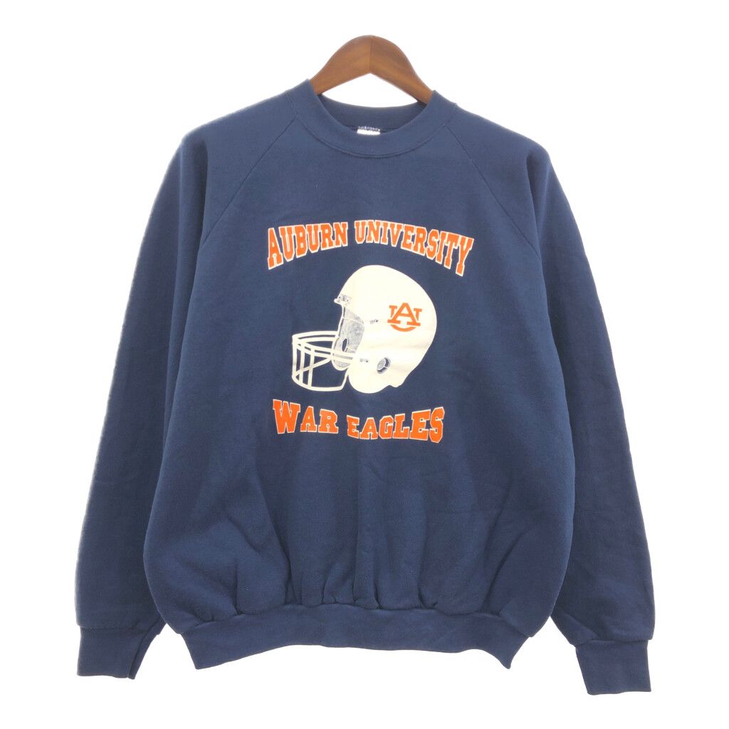 90年代 USA製 FRUIT OF THE LOOM アーバン・ウォーイーグルス スウェット カレッジ スポーツ (メンズ XL) 中古 古着 Q2236
