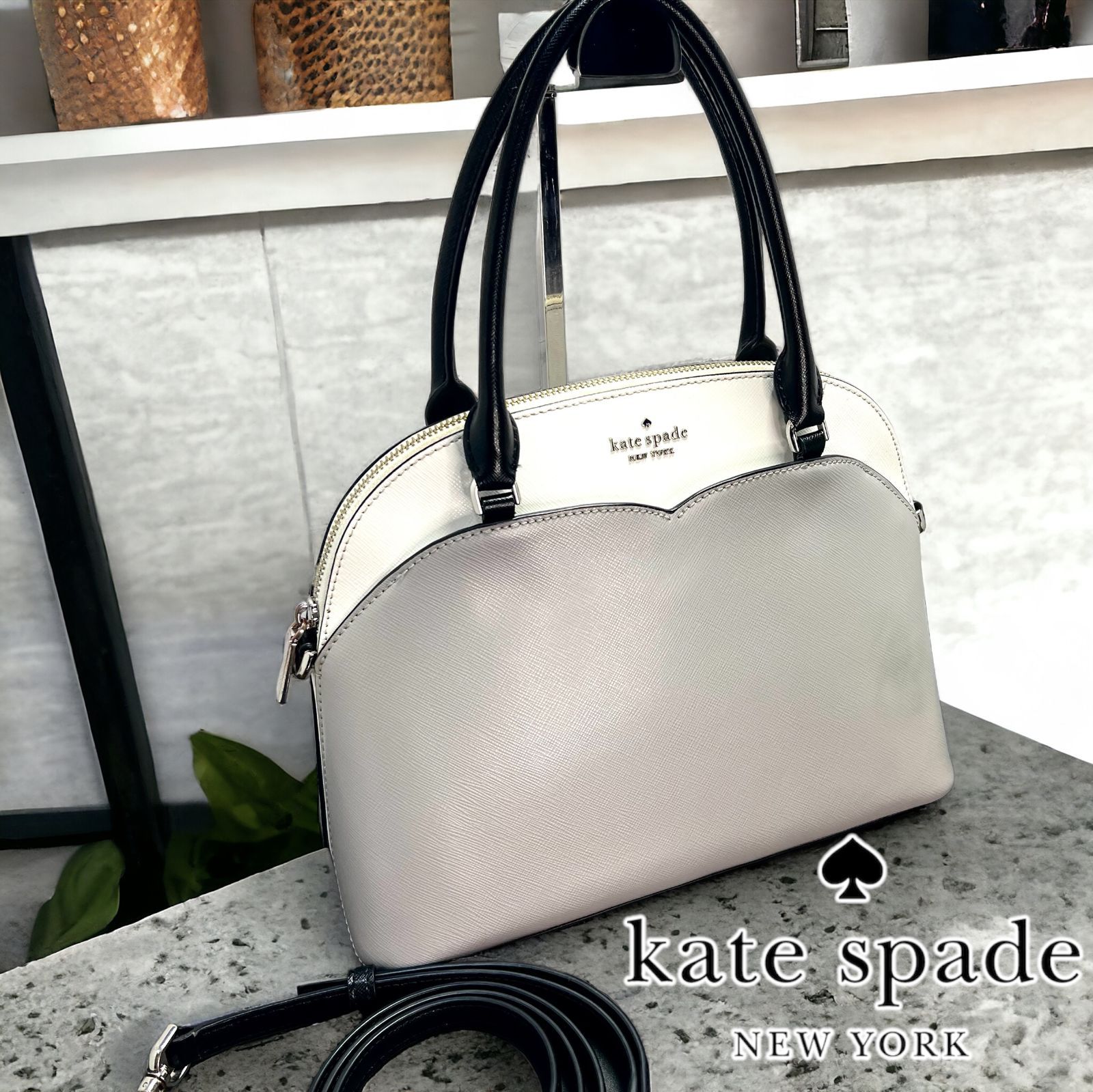 kate spade New York／ケイトスペード ペイトン ミディアム ドーム サッチェル ショルダーバッグ - メルカリ