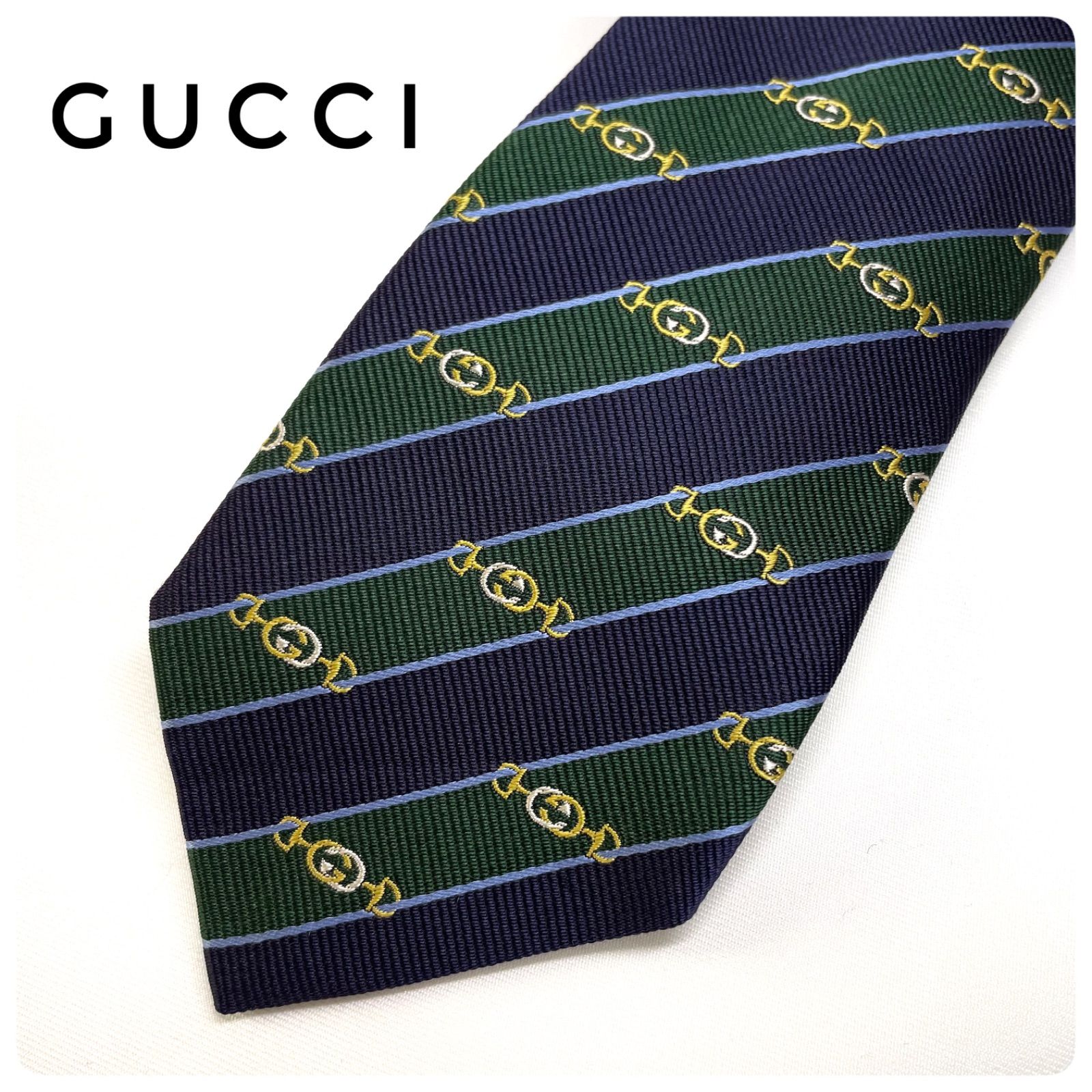 GUCCI グッチ ネクタイ 極美品-